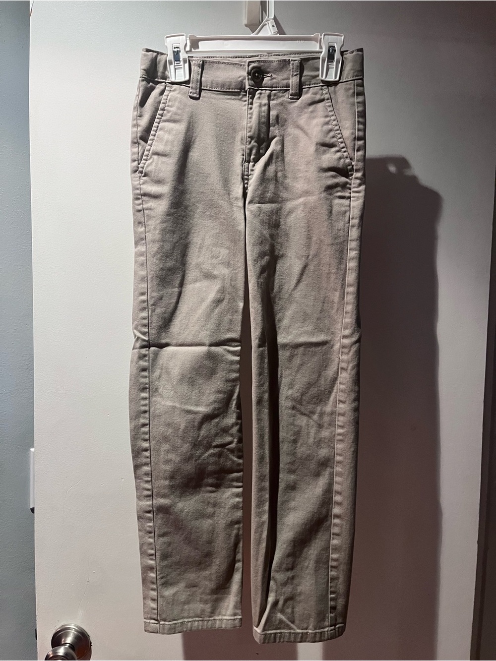 Izod Boys 10S Chinos - Light Taupe/Beige